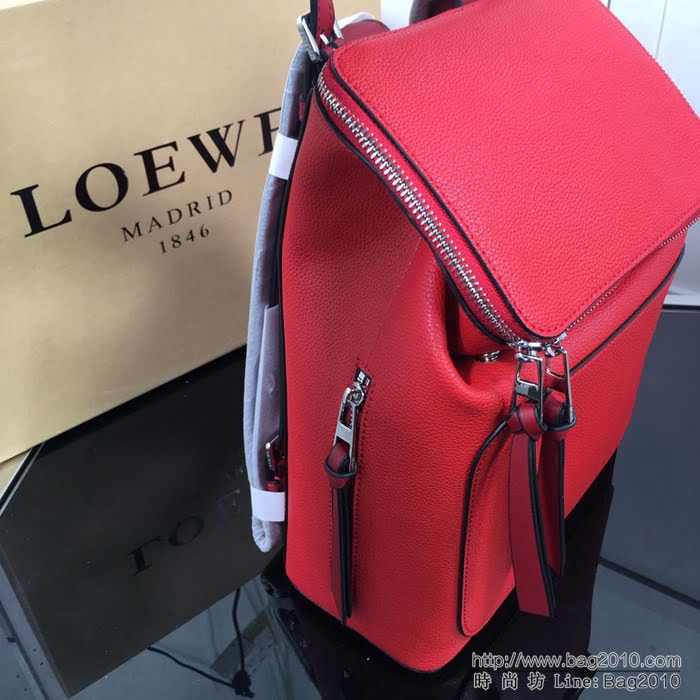 LOEWE羅意威 18秋冬新款 Goya small backpack系列 新款小牛皮雙肩背包 0271  jdl1215